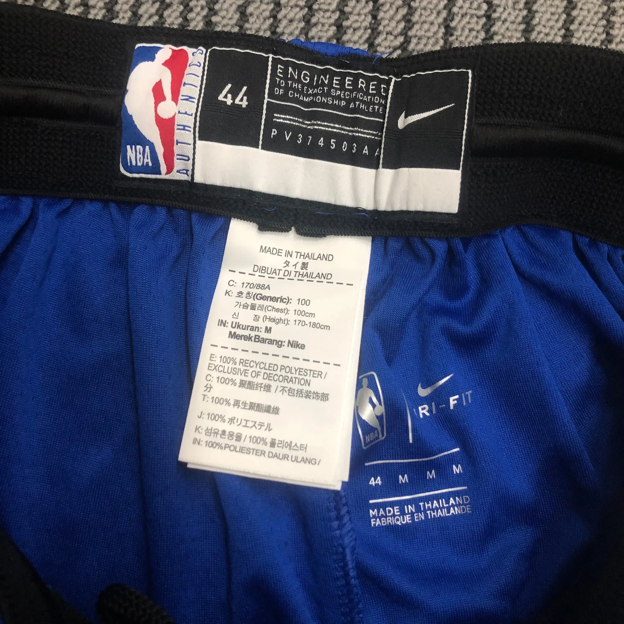 Shorts NBA - Golden State Warriors Icon Edition