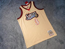 Regata NBA Retrô - Philadelphia 76ers 1997/98 Mitchell & Ness