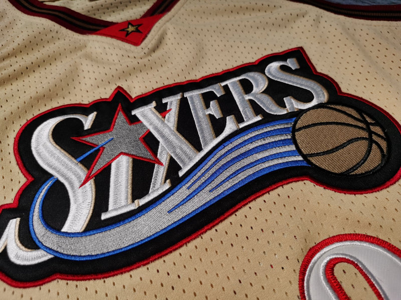 Regata NBA Retrô - Philadelphia 76ers 1997/98 Mitchell & Ness