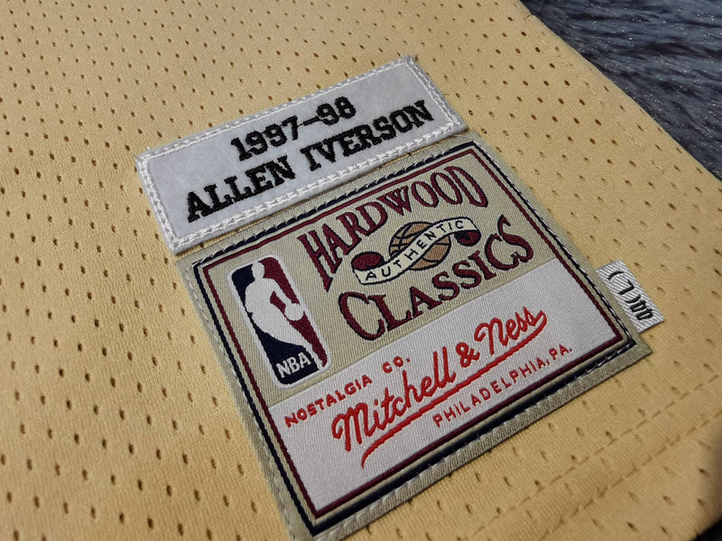 Regata NBA Retrô - Philadelphia 76ers 1997/98 Mitchell & Ness