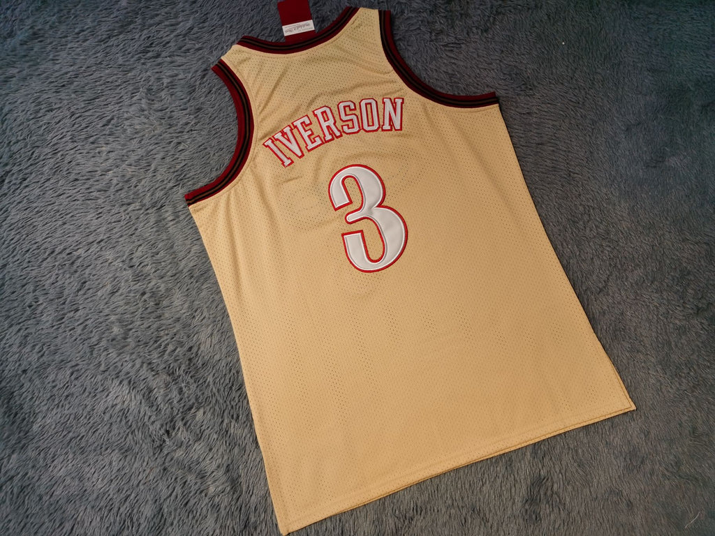 Regata NBA Retrô - Philadelphia 76ers 1997/98 Mitchell & Ness