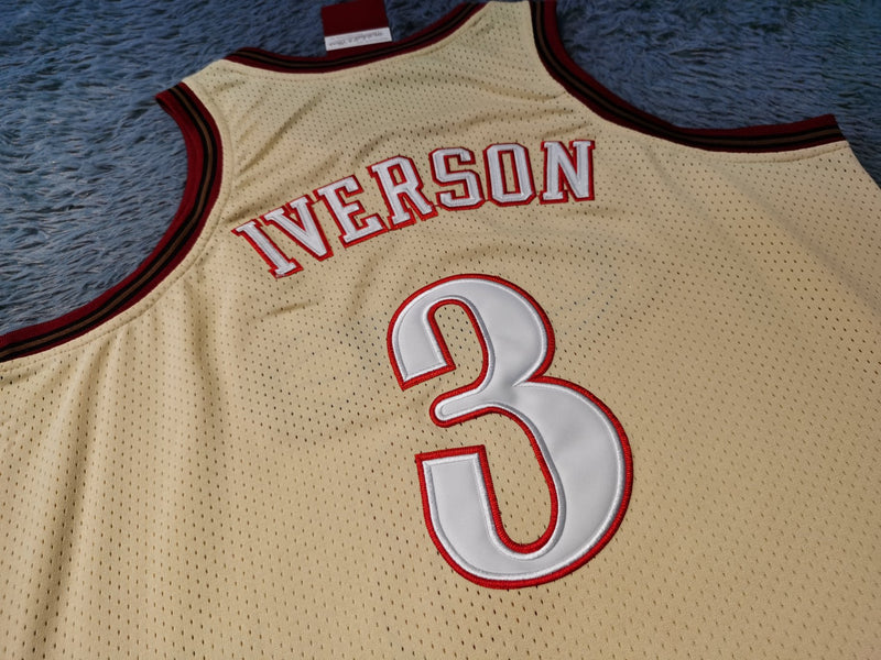 Regata NBA Retrô - Philadelphia 76ers 1997/98 Mitchell & Ness