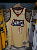 Regata NBA Retrô - Philadelphia 76ers 1997/98 Mitchell & Ness