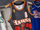 Regata NBA Retrô - Atlanta Hawks 1996/97 Mitchell & Ness
