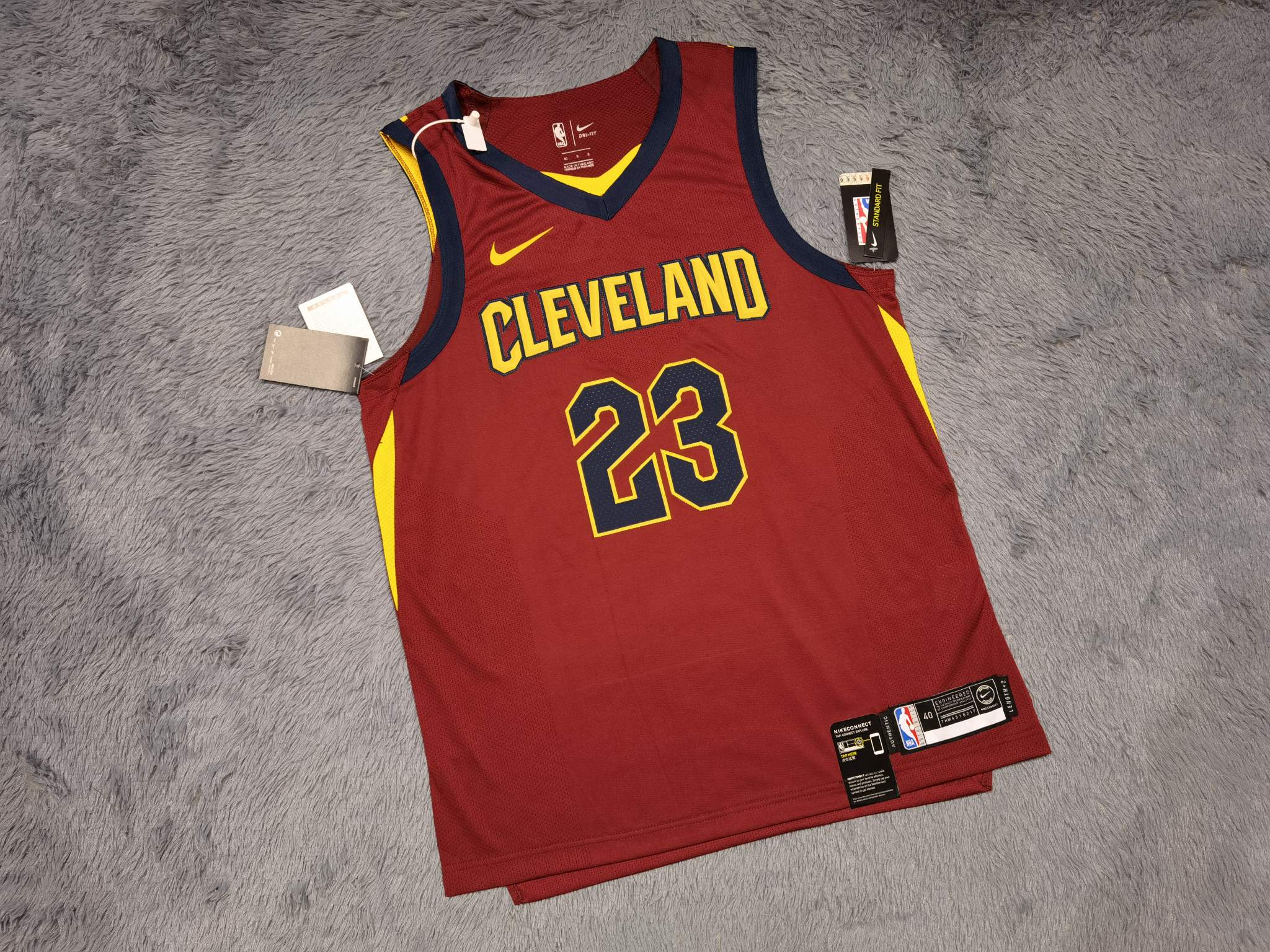 Regata NBA - Cleveland Cavaliers Icon Edition 21/22 Authentic Version