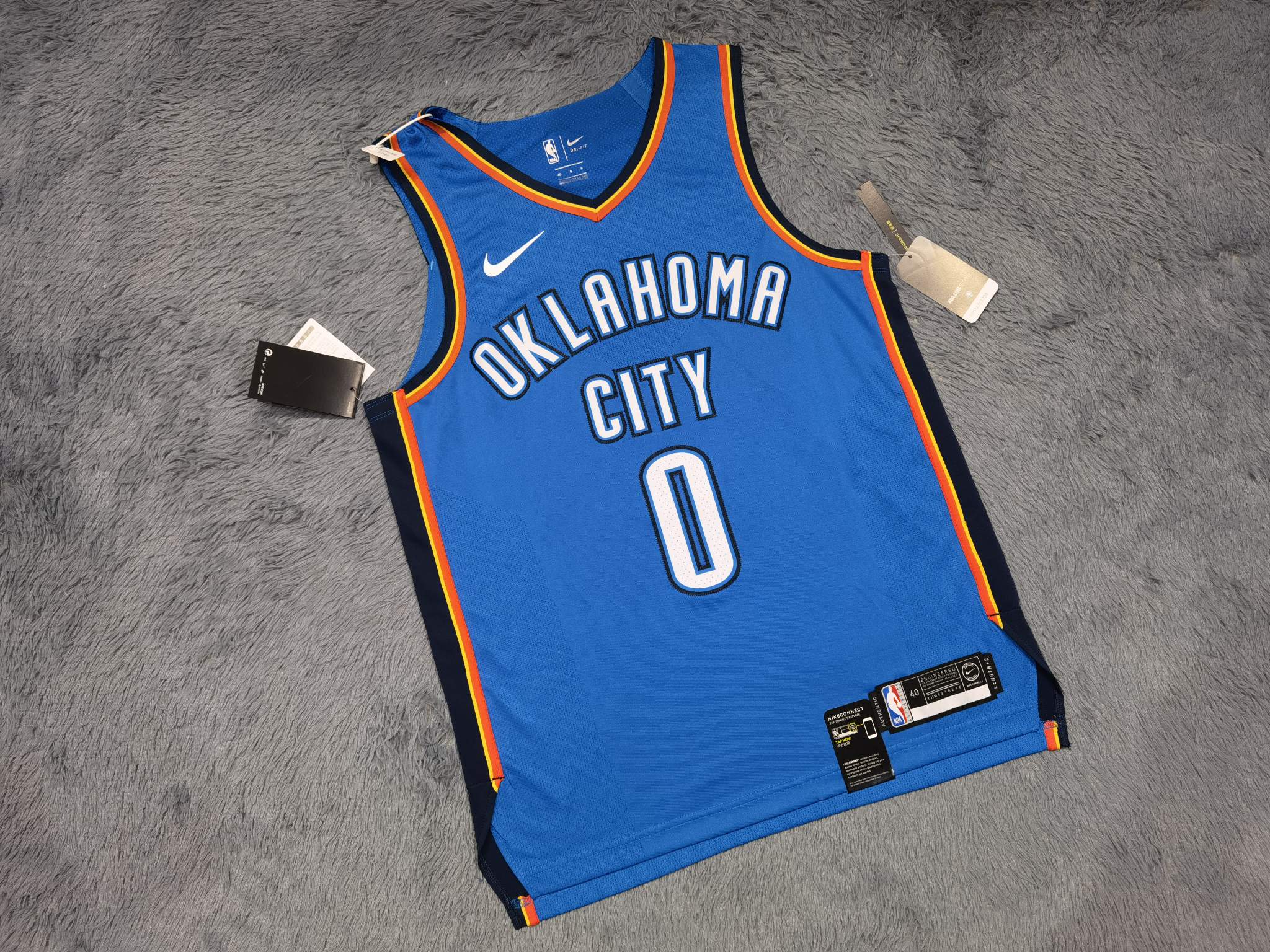 Regata NBA - Oklahoma City Thunder Icon Edition 19/20 Authentic Version