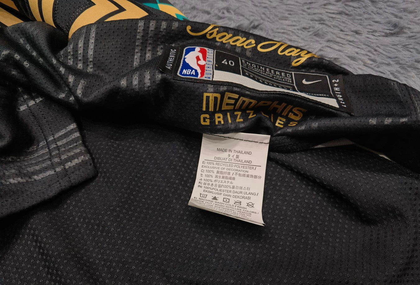 Regata NBA - Memphis Grizzlies City Edition 20/21 Authentic Version
