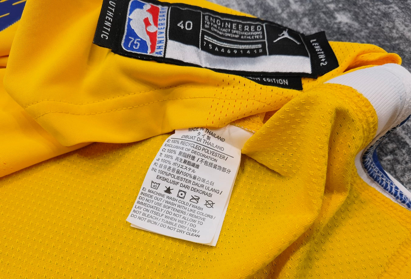Regata NBA - Golden State Warriors Classic Edition 19/20 Authentic Version