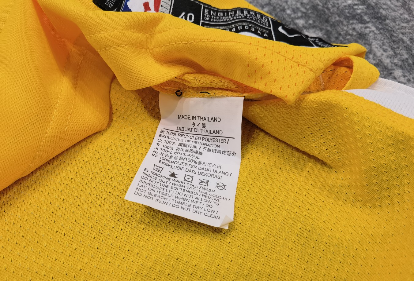 Regata NBA - Golden State Warriors Earned Edition 18/19 Authentic Version