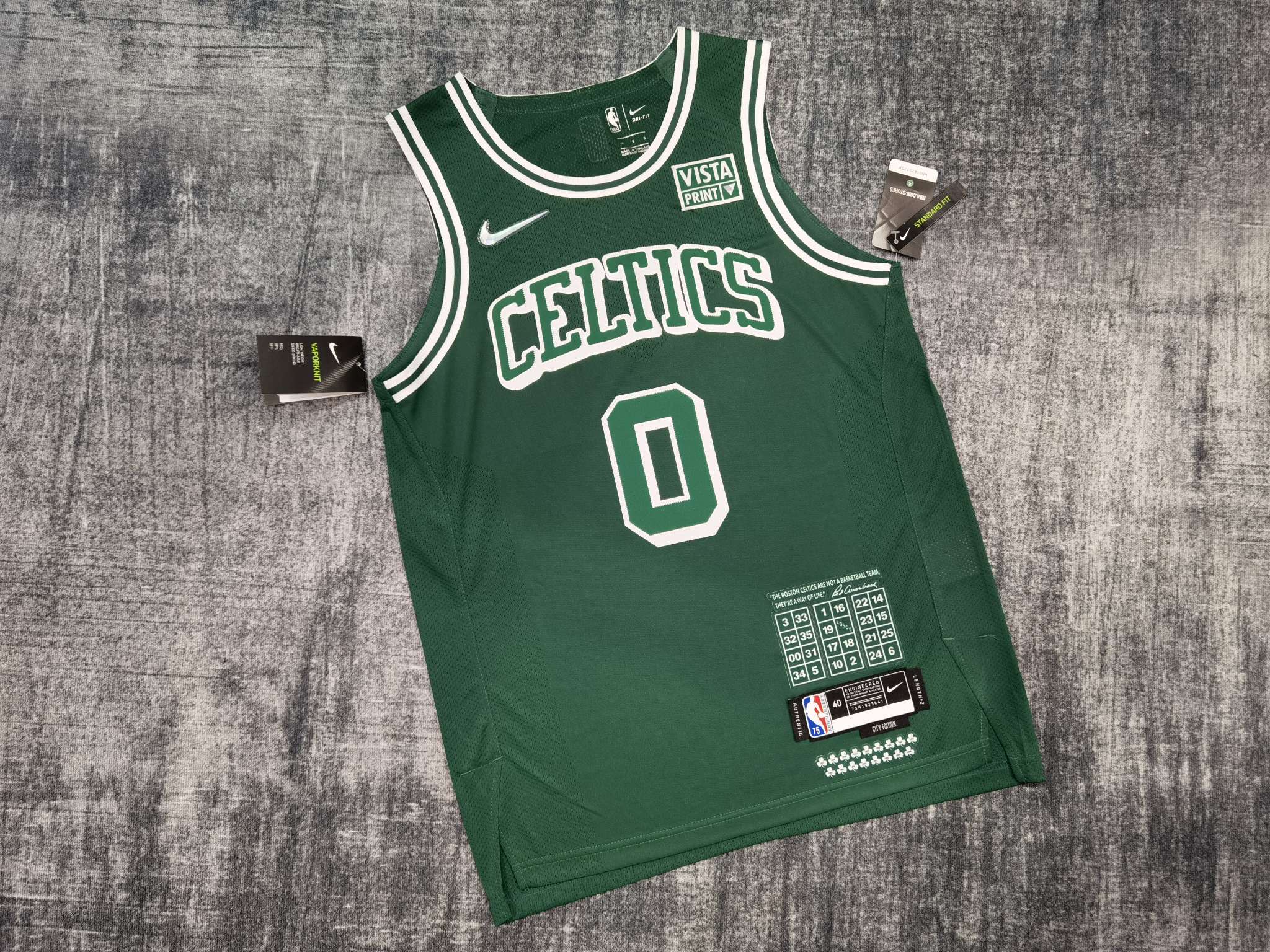 Regata NBA - Boston Celtics City Edition 21/22 Authentic Version