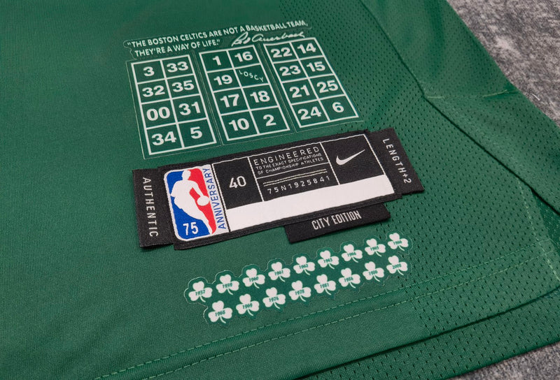 Regata NBA - Boston Celtics City Edition 21/22 Authentic Version