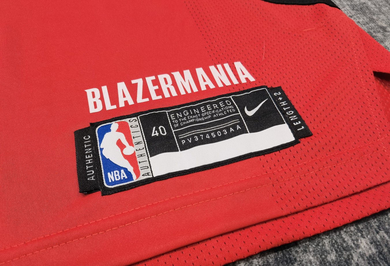 Regata NBA - Portland Trail Blazers Earned Edition 18/19 Authentic Version