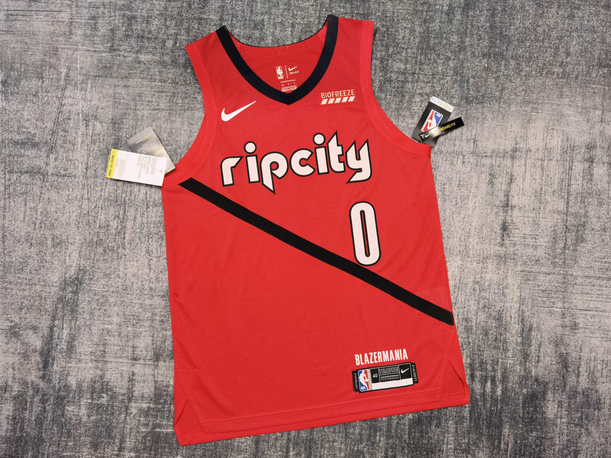 Regata NBA - Portland Trail Blazers Earned Edition 18/19 Authentic Version