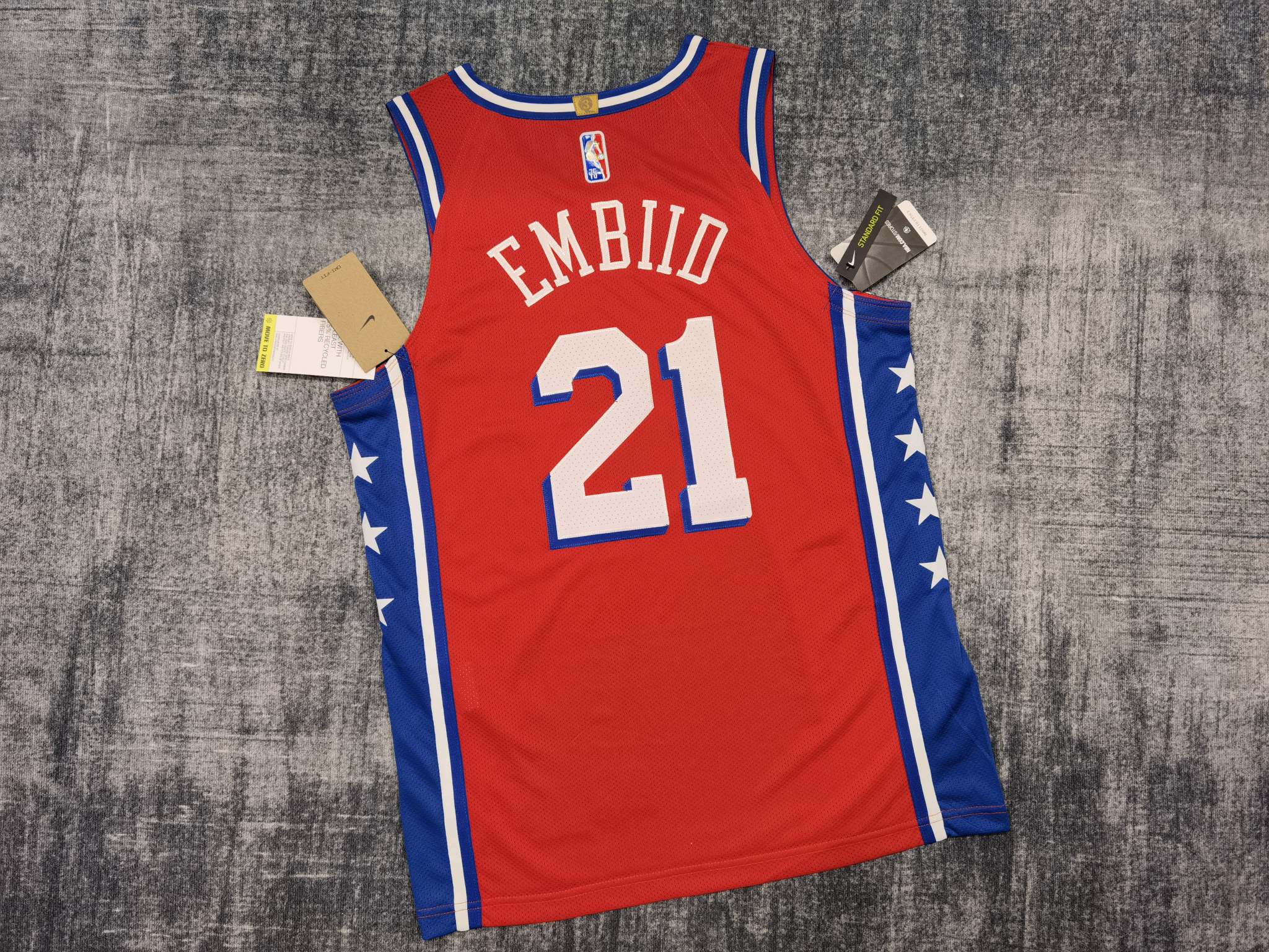 Regata NBA - Philadelphia 76ers Statement Edition 18/19 Authentic Version