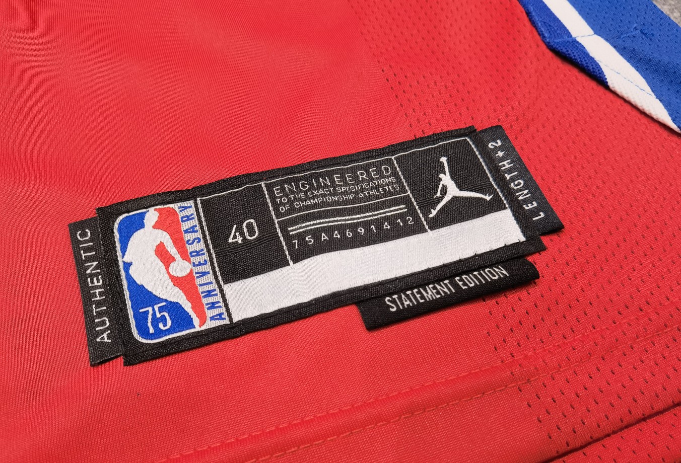 Regata NBA - Philadelphia 76ers Statement Edition 18/19 Authentic Version