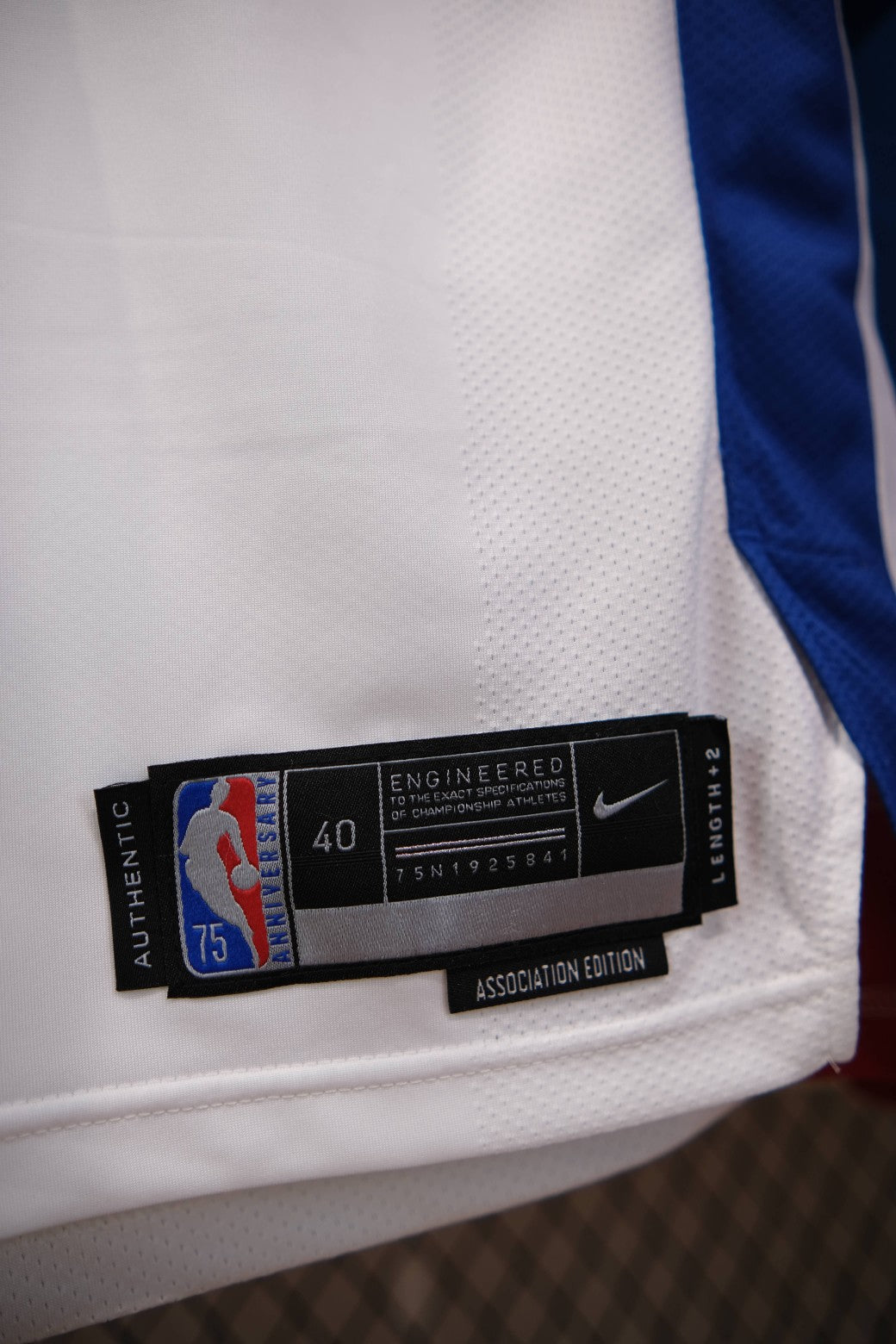 Regata NBA - Detroit Pistons Association Edition 24/25 Authentic Version