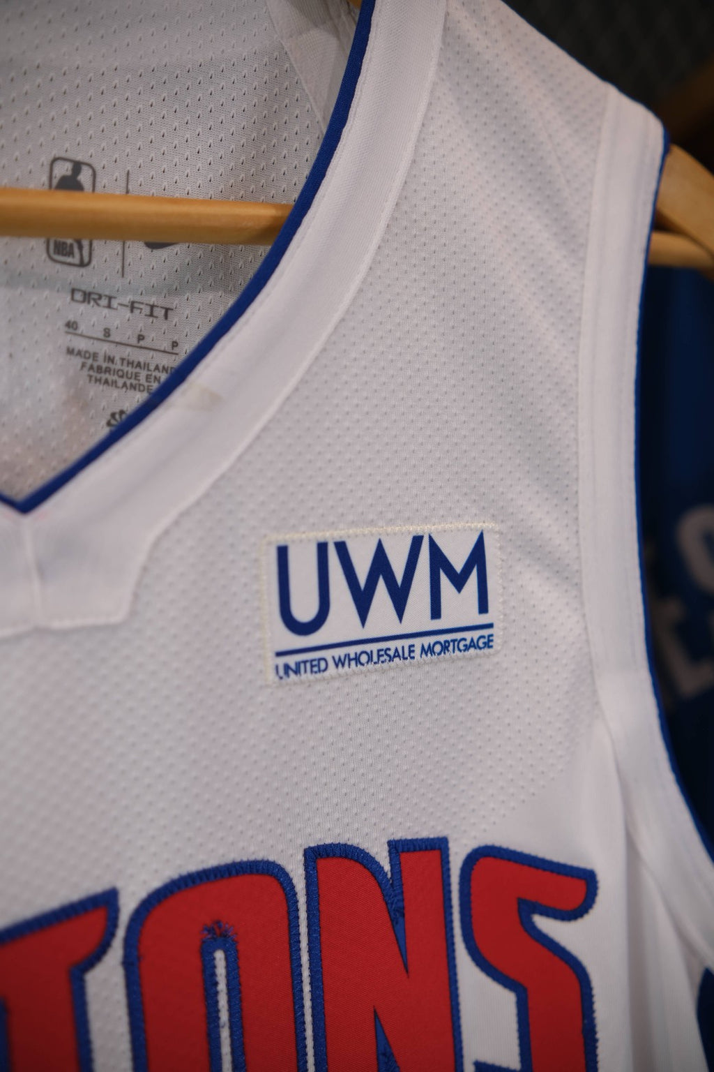Regata NBA - Detroit Pistons Association Edition 24/25 Authentic Version