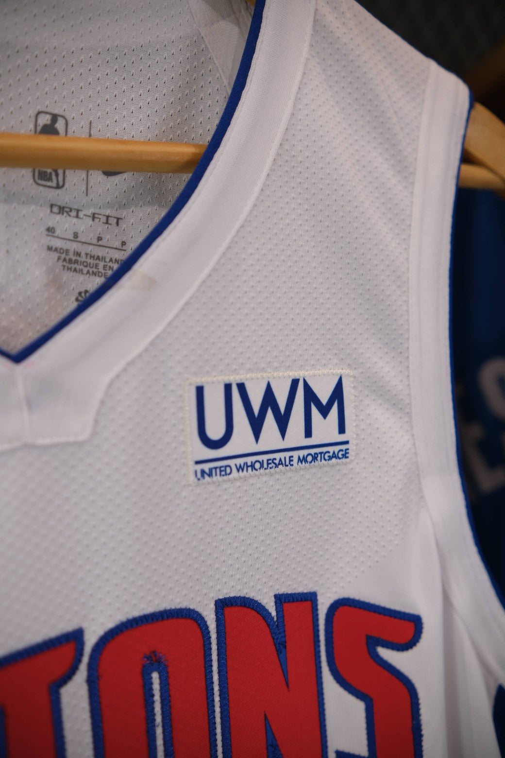 Regata NBA - Detroit Pistons Association Edition 24/25 Authentic Version
