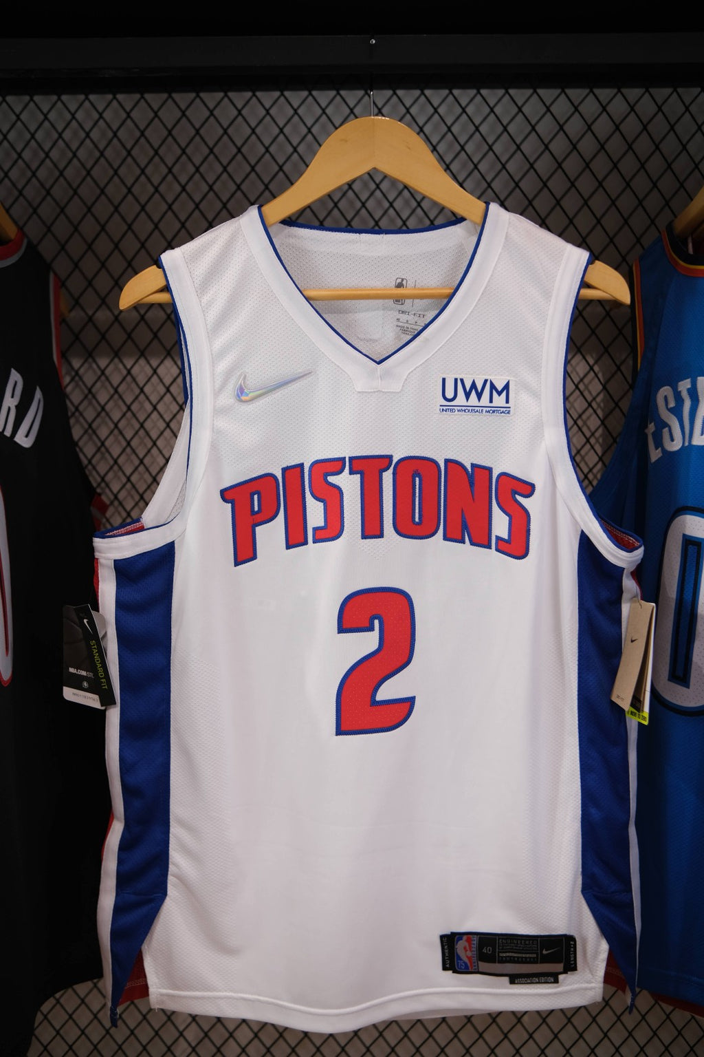 Regata NBA - Detroit Pistons Association Edition 24/25 Authentic Version
