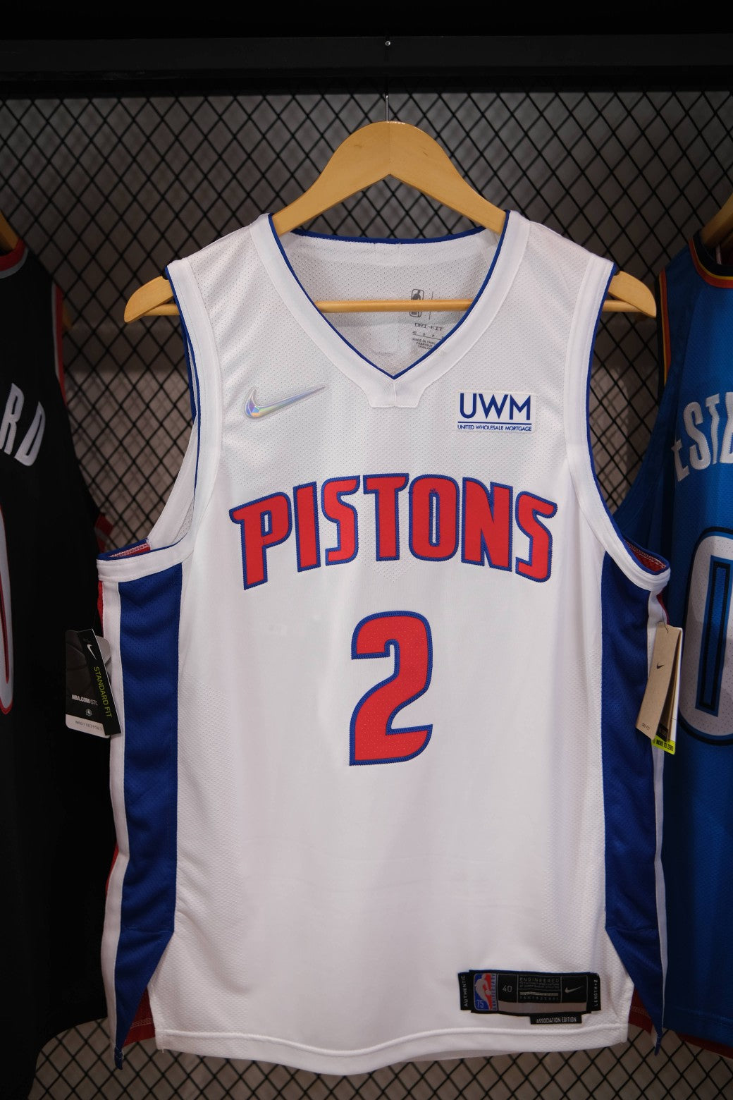 Regata NBA - Detroit Pistons Association Edition 24/25 Authentic Version