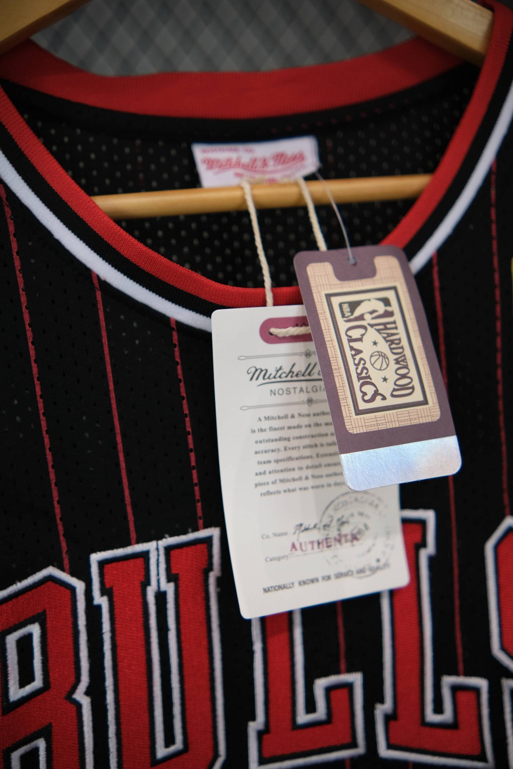 Regata NBA Retrô - Chicago Bulls 1996/97 Mitchell & Ness