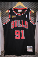 Regata NBA Retrô - Chicago Bulls 1997/98 Mitchell & Ness Patchs