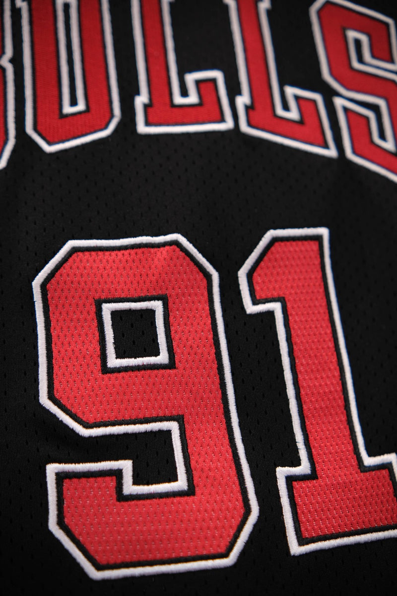 Regata NBA Retrô - Chicago Bulls 1997/98 Mitchell & Ness Patchs