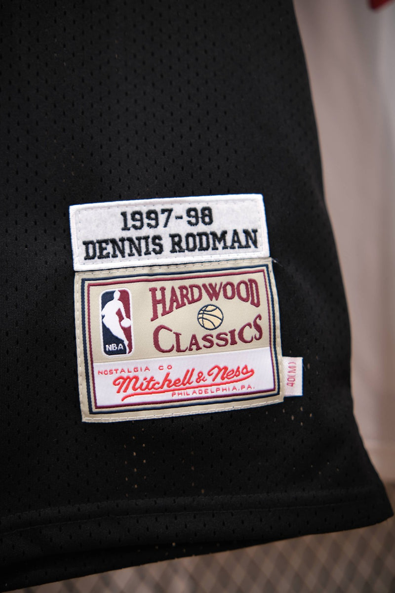 Regata NBA Retrô - Chicago Bulls 1997/98 Mitchell & Ness Patchs