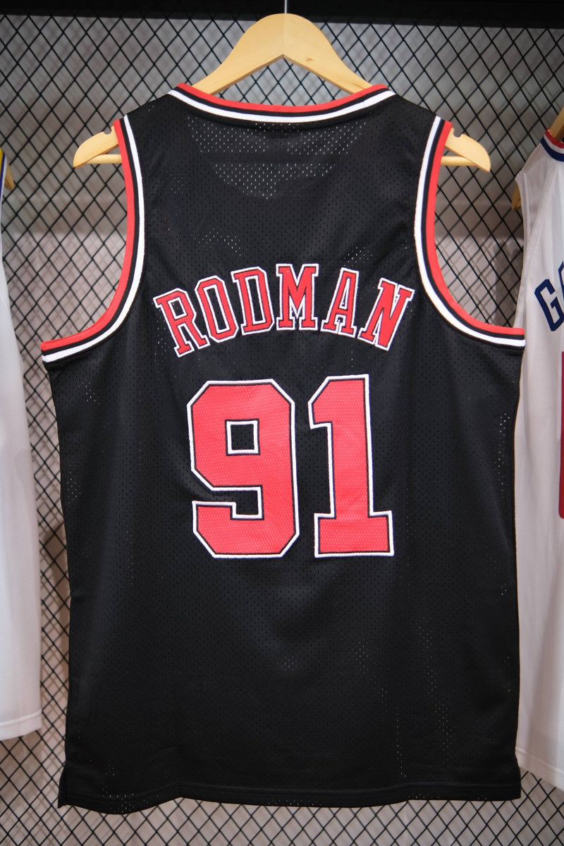 Regata NBA Retrô - Chicago Bulls 1997/98 Mitchell & Ness Patchs