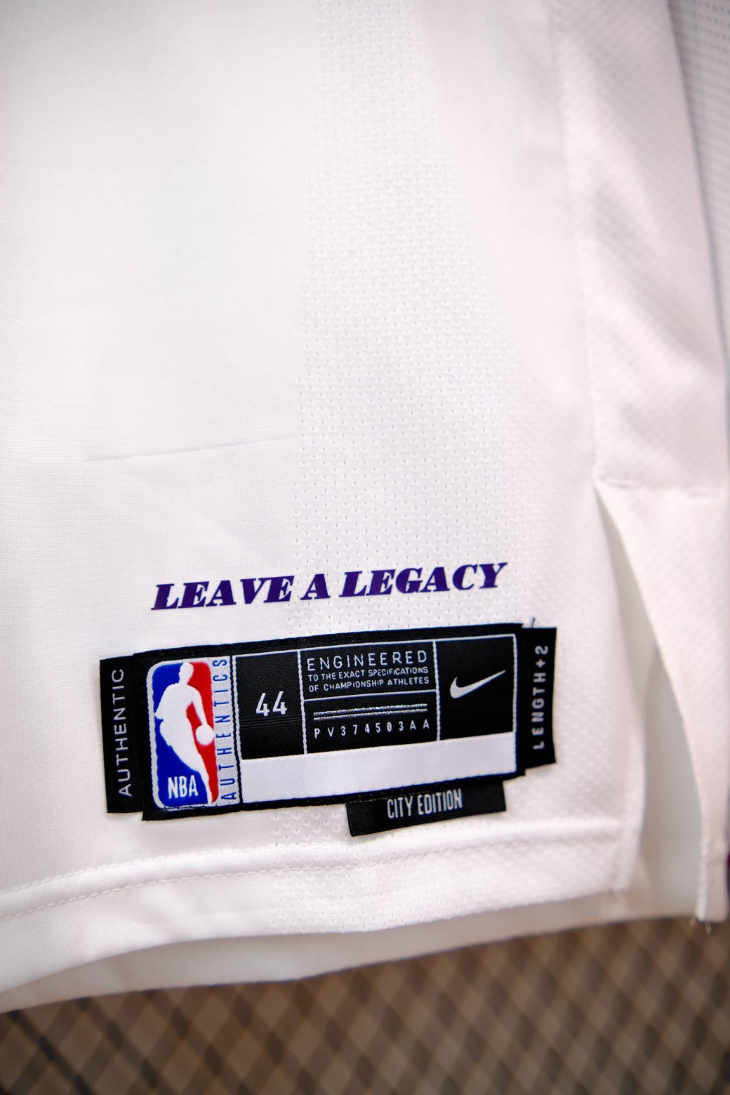 Regata NBA - Los Angeles Lakers City Edition 22/23 Authentic Version