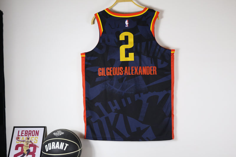 Regata NBA - Oklahoma City Thunder City Edition 23/24 Authentic Version