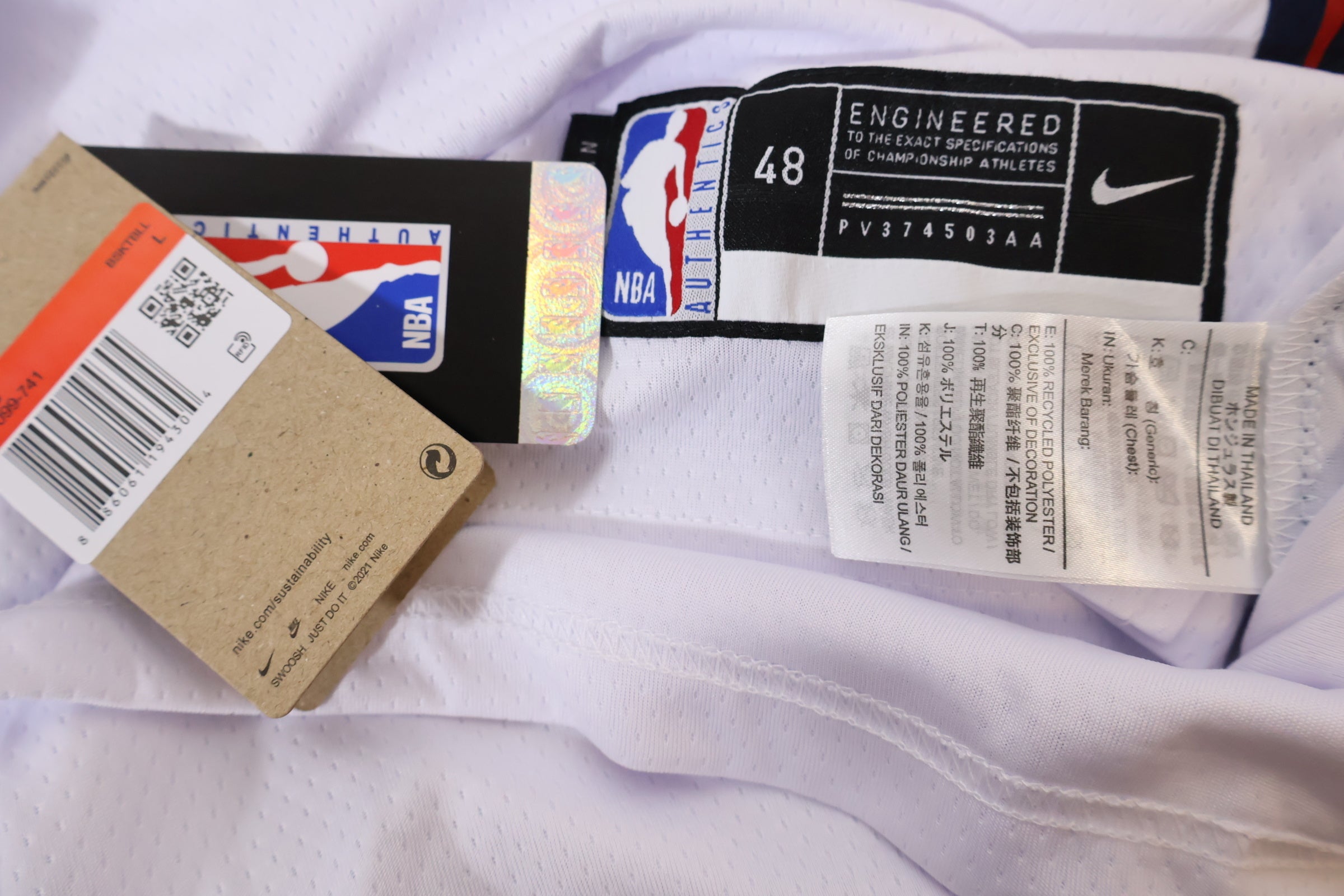 Regata NBA - New Orleans Pelicans Association Edition Swingman Version