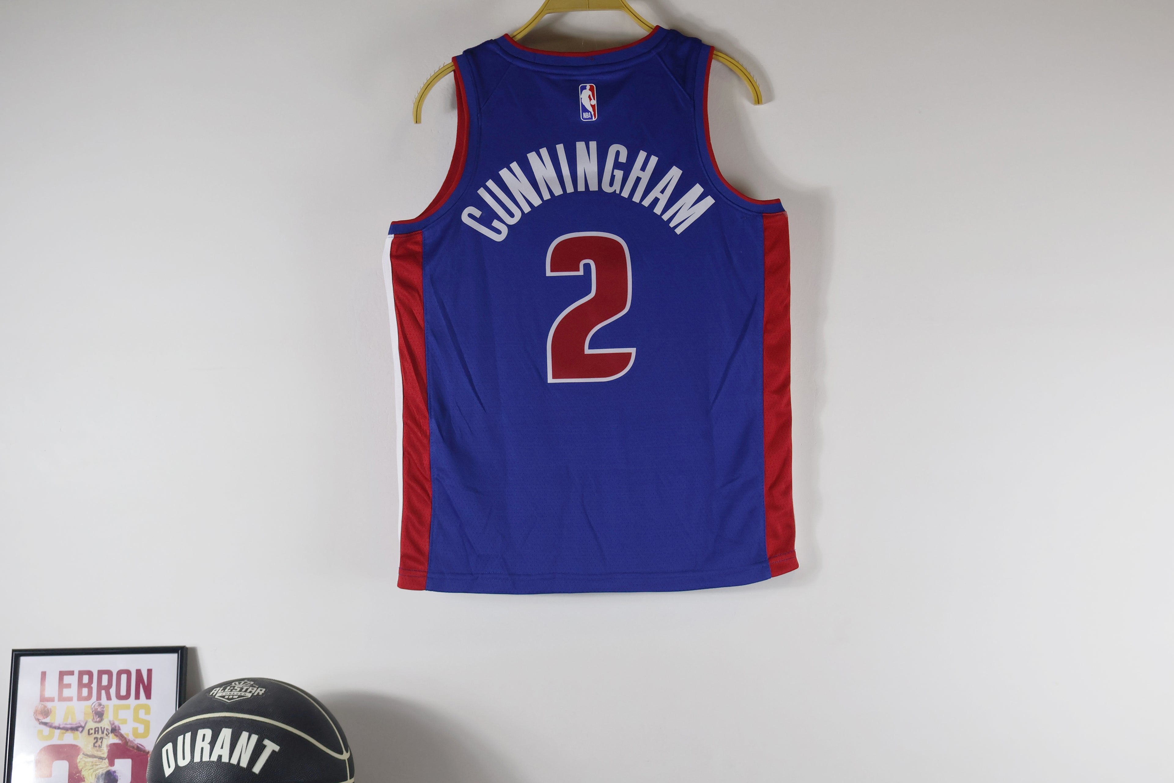 Regata NBA Infantil - Detroit Pistons Icon Edition