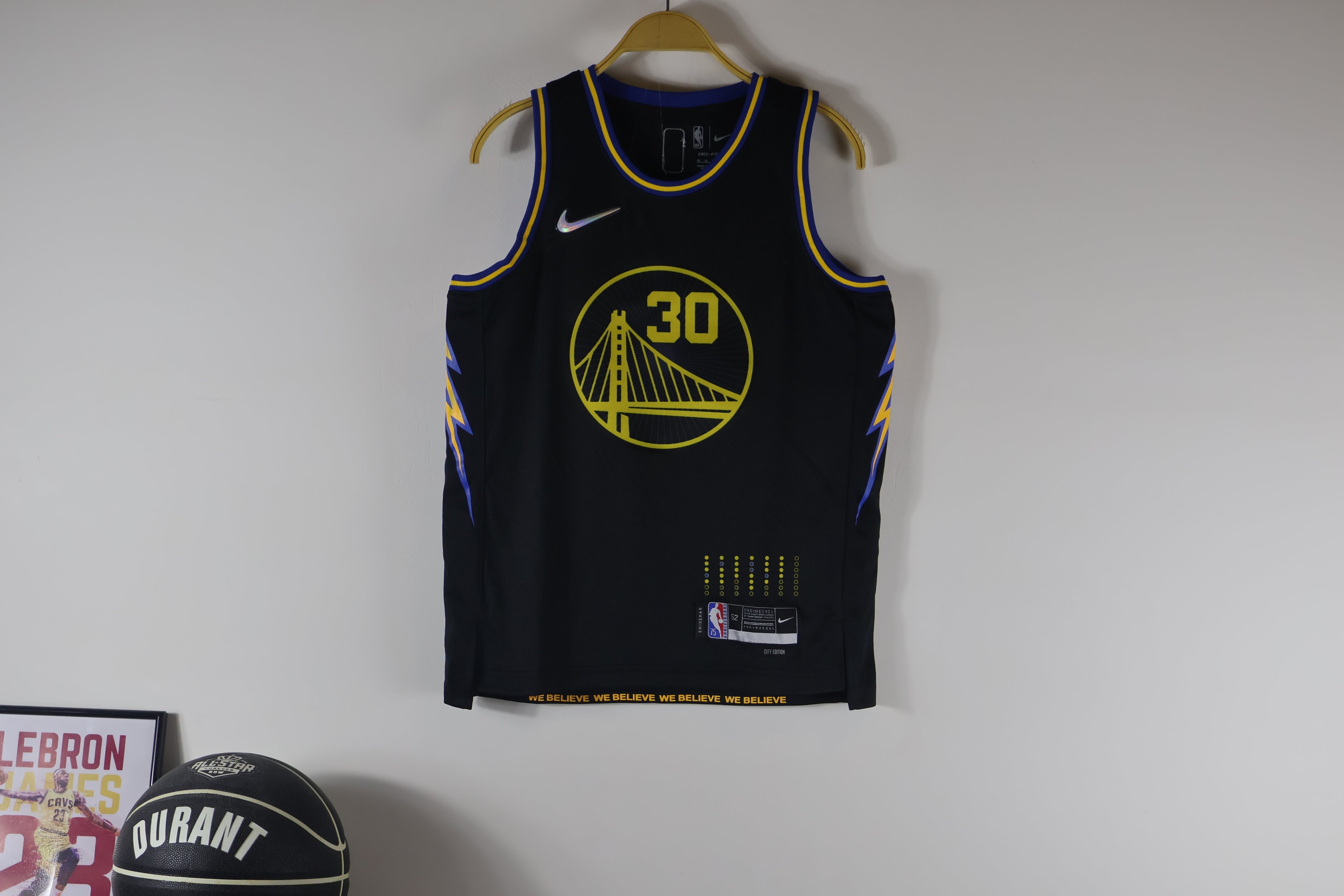 Regata NBA Infantil - Golden State Warriors City Edition