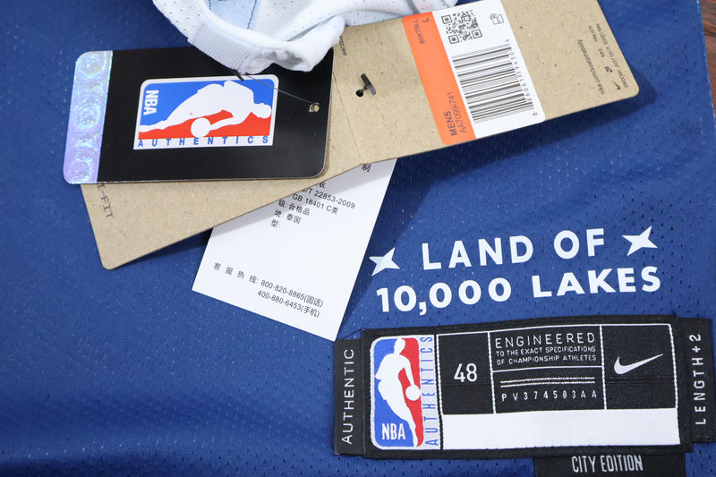 Regata NBA - Minnesota Timberwolves City Edition 23/24 Authentic Version