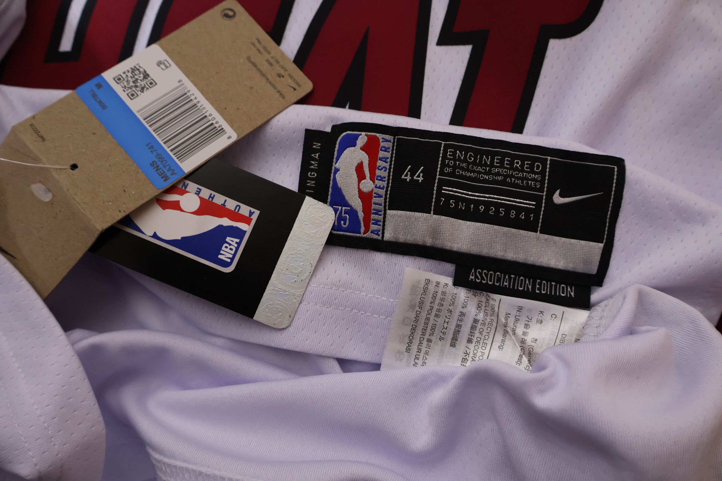 Regata NBA - Miami Heat Association Edition Swingman Version