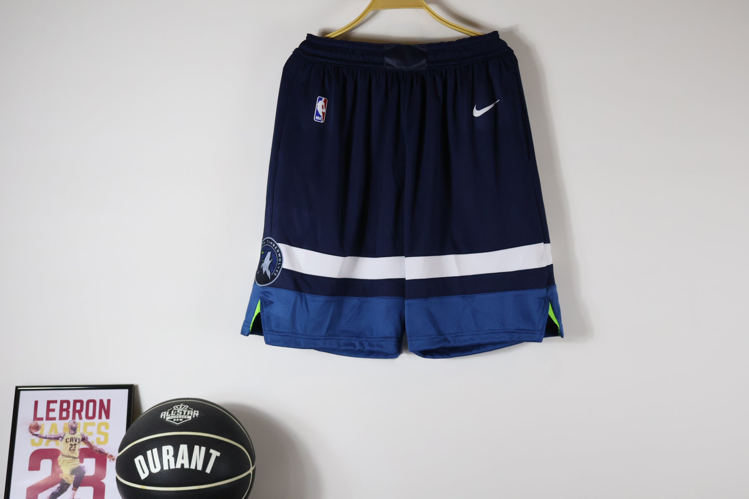 Shorts NBA - Minnesota Timberwolves Icon Edition