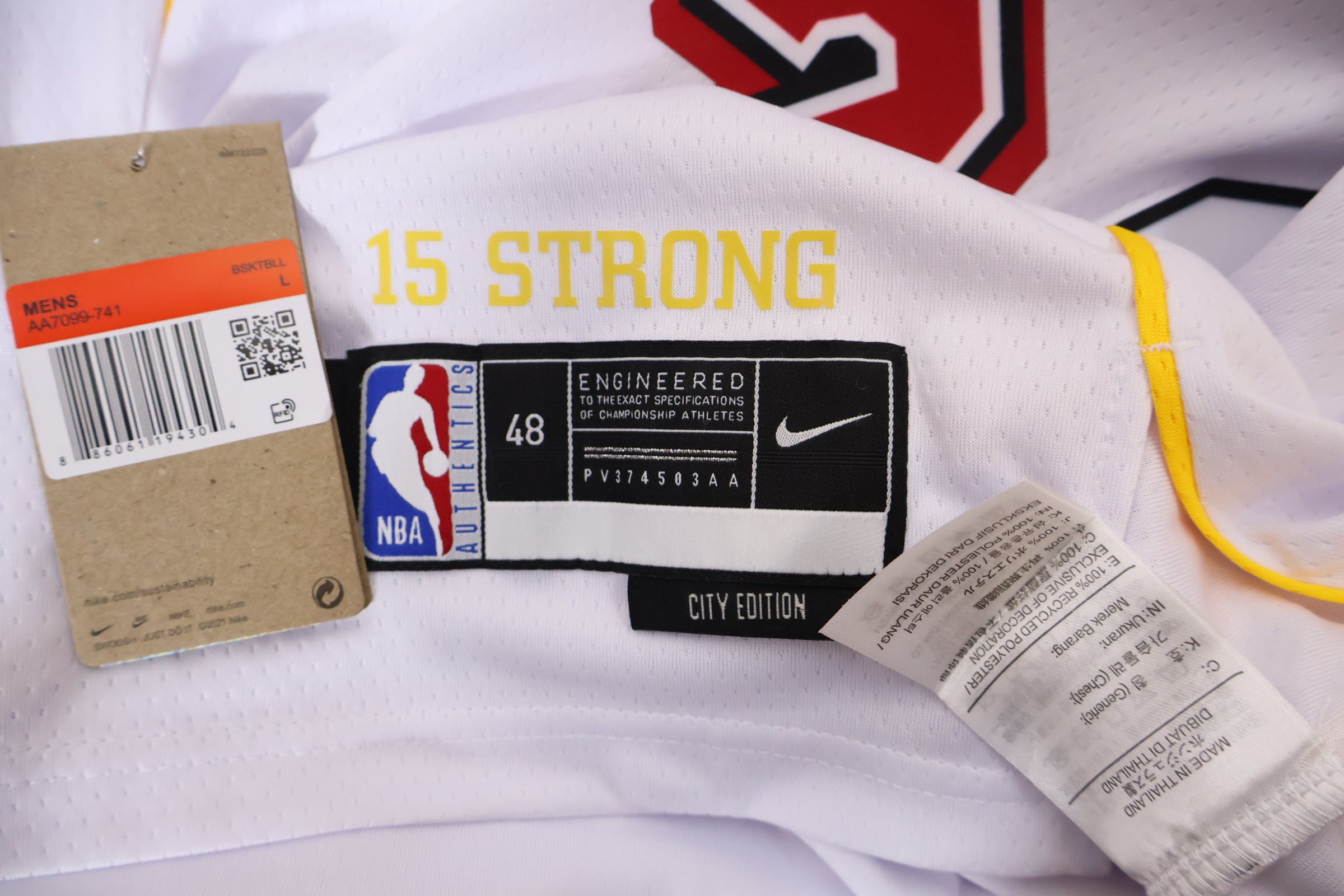 Regata NBA - Miami Heat City Edition 22/23 Swingman Version