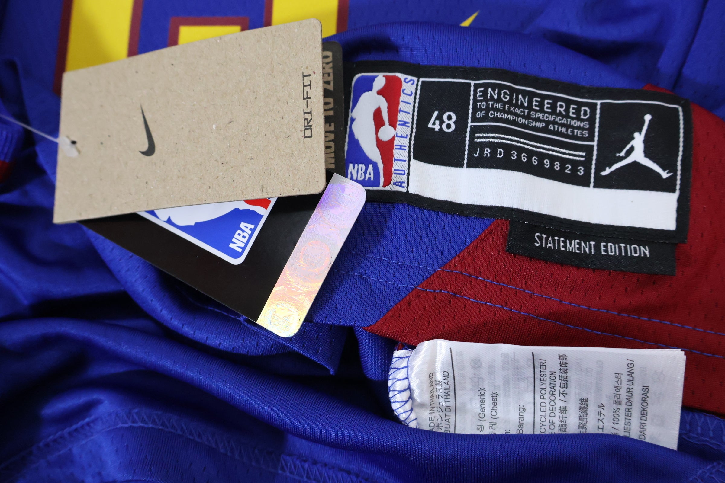 Regata NBA - Denver Nuggets Statement Edition Swingman Version