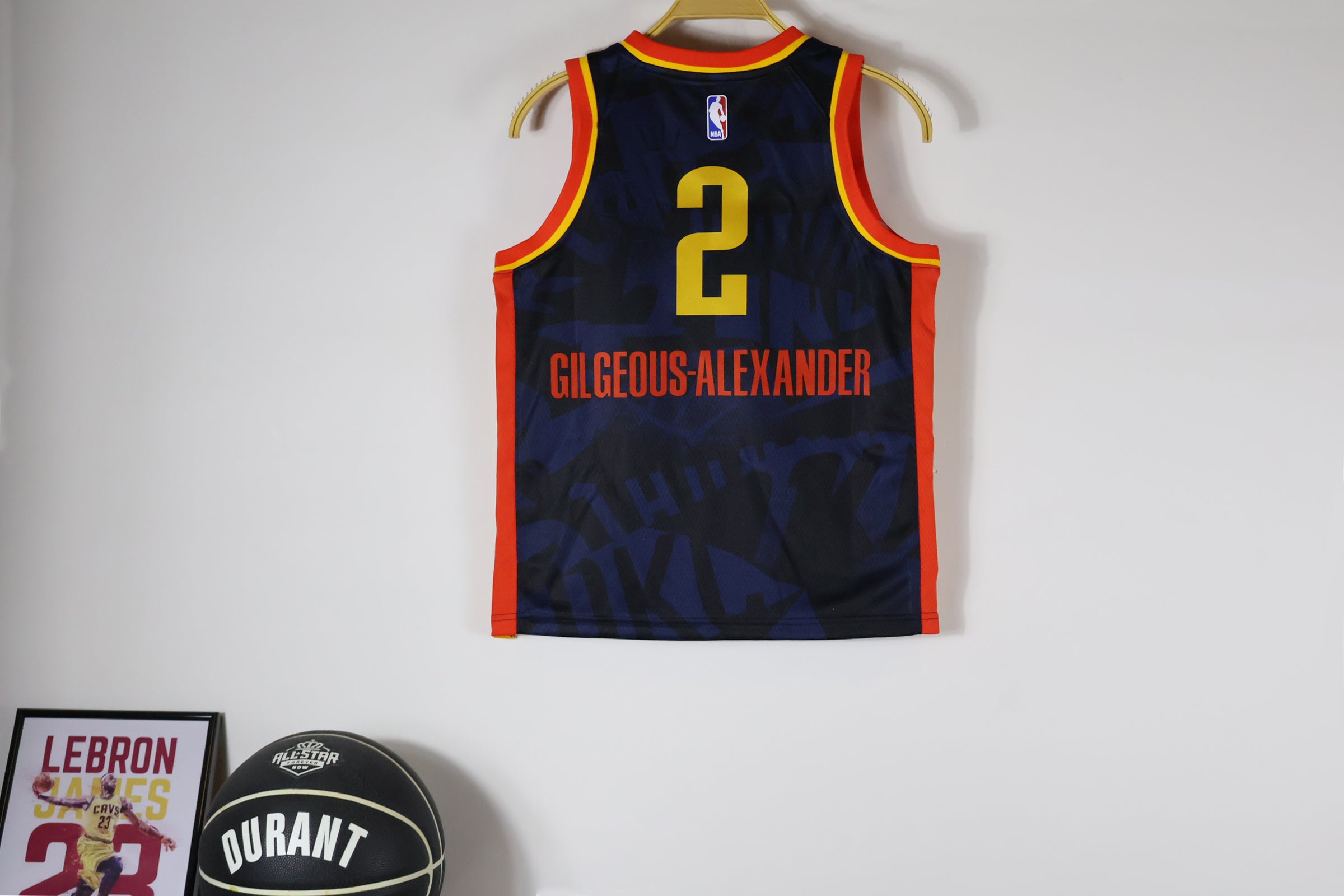 Regata NBA Infantil - Oklahoma City Thunder City Edition
