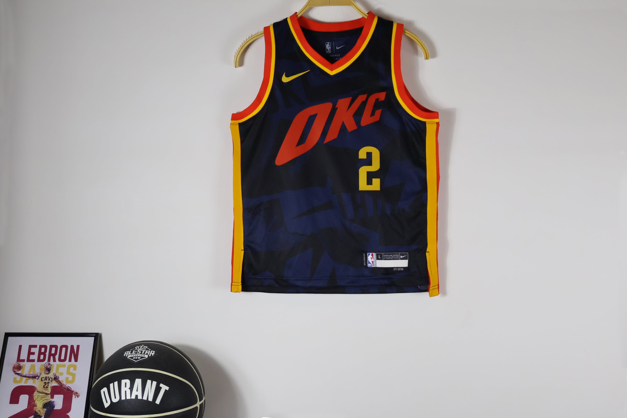 Regata NBA Infantil - Oklahoma City Thunder City Edition