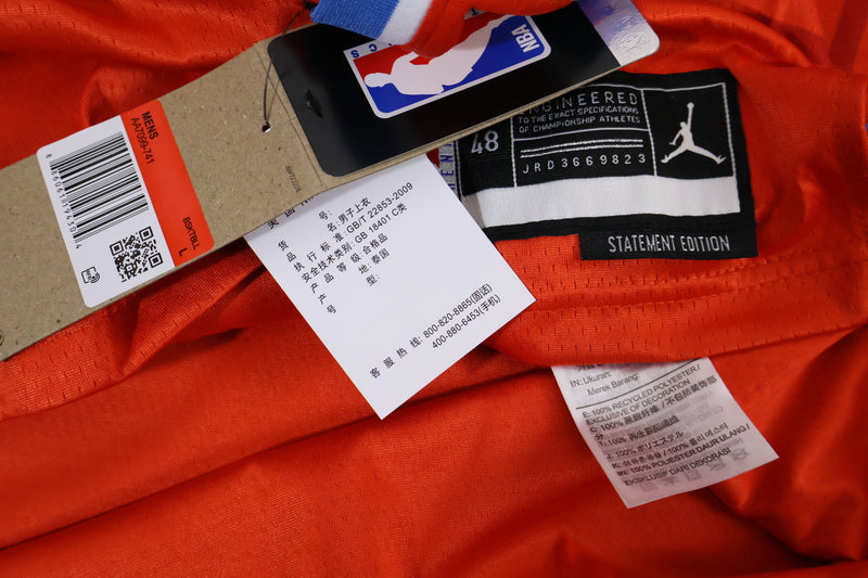 Regata NBA - Oklahoma City Thunder Statement Edition Swingman Version