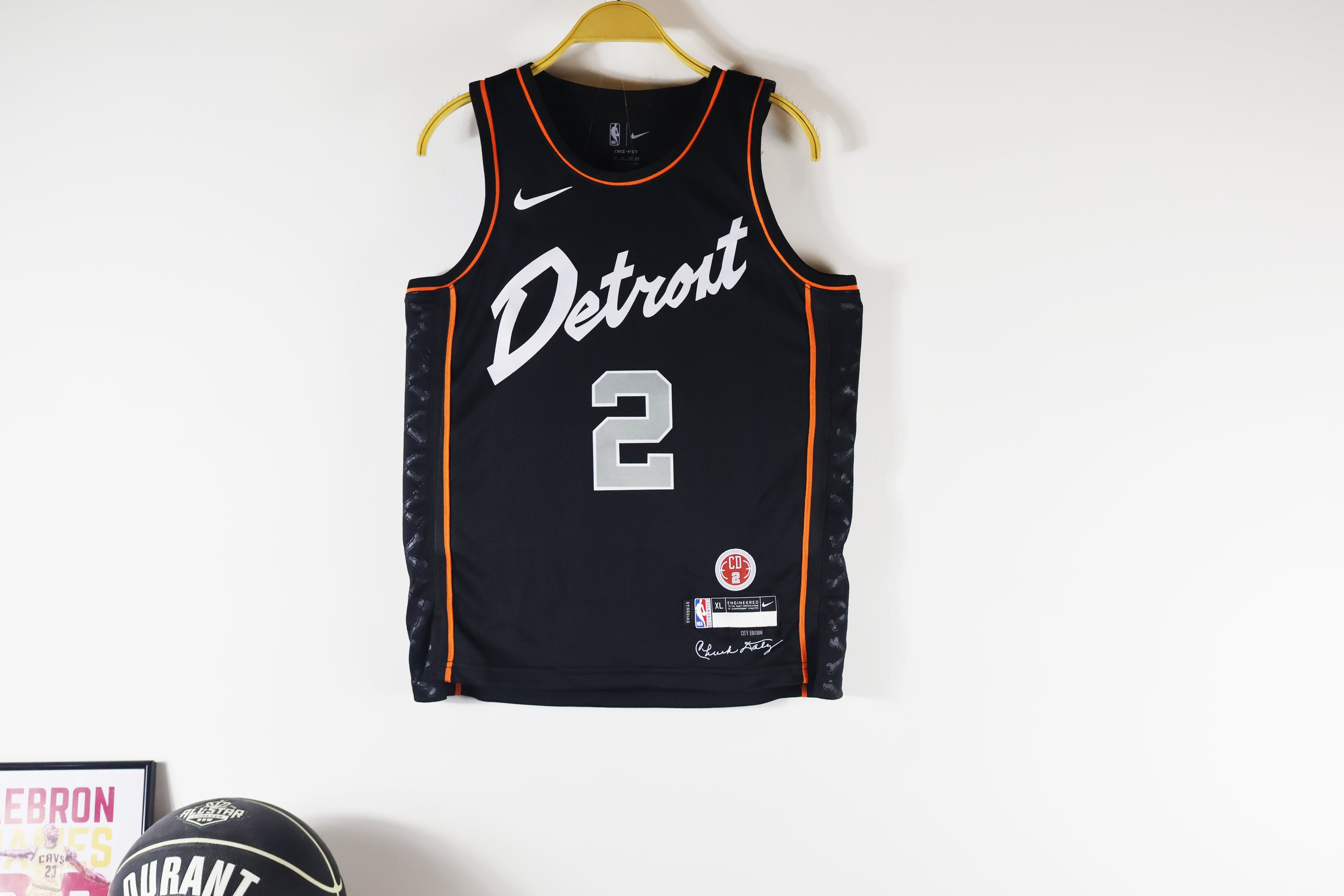 Regata NBA Infantil - Detroit Pistons City Edition