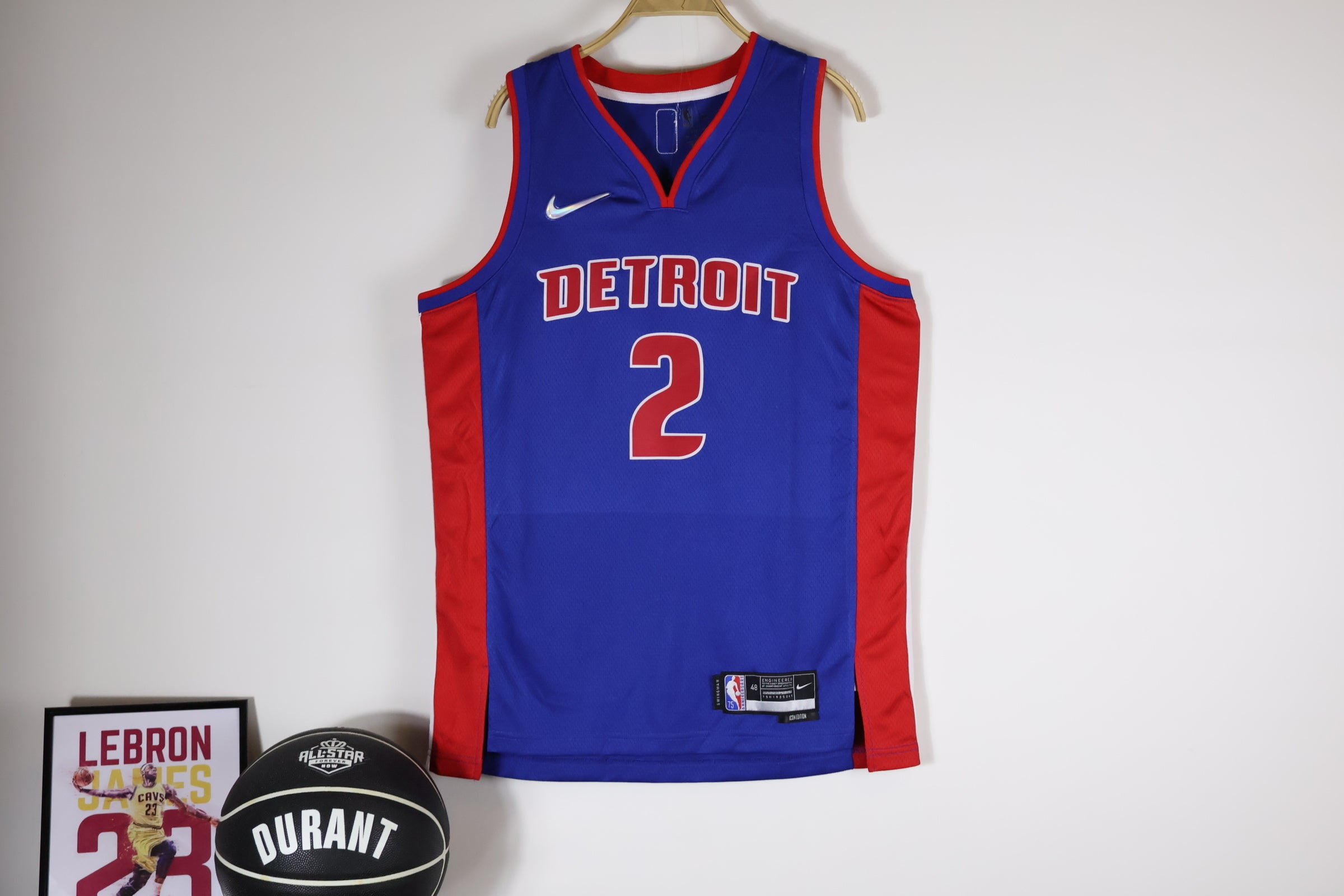 Regata NBA - Detroit Pistons Icon Edition Swingman Version