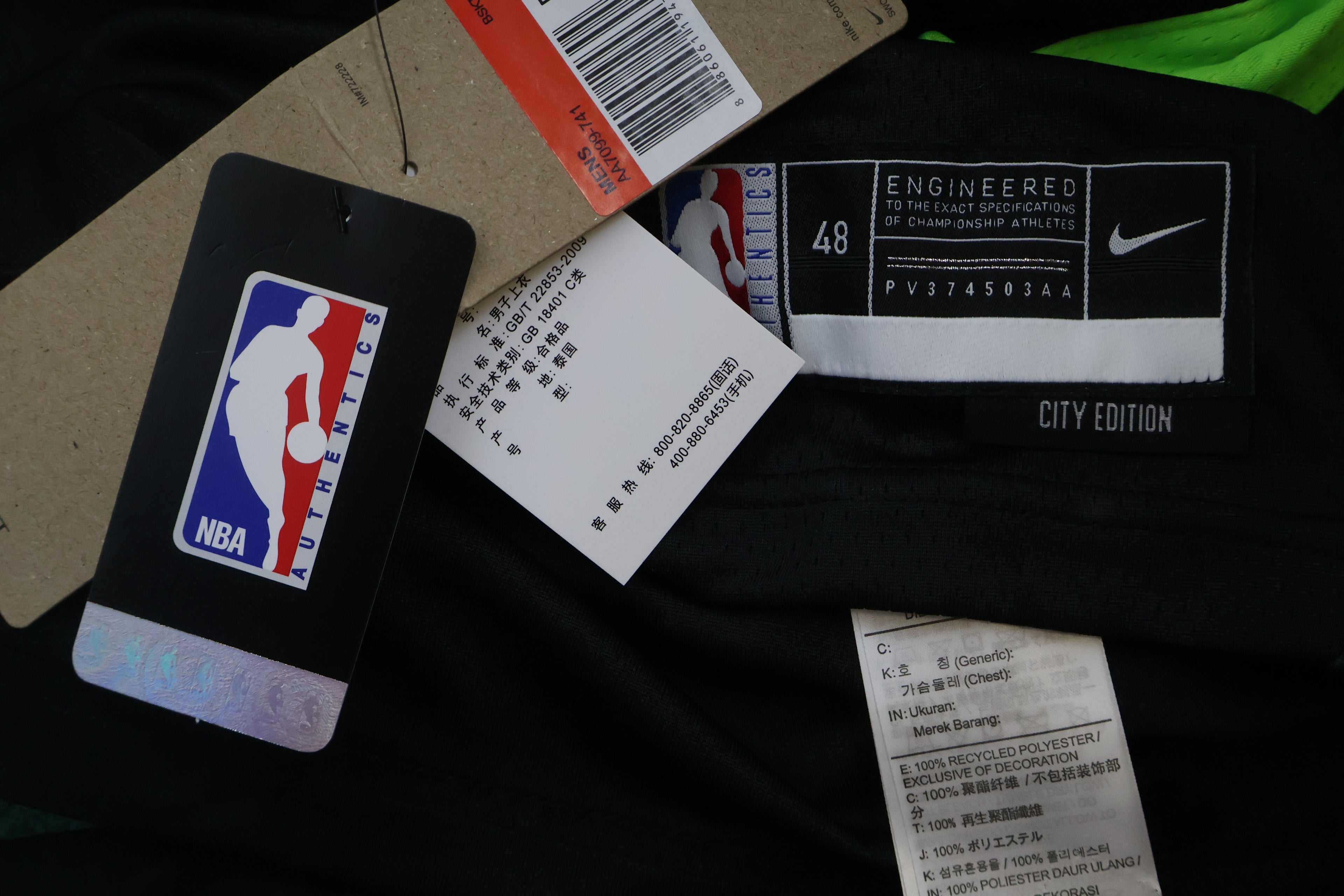 Regata NBA - Boston Celtics City Edition 24/25 Swingman Version