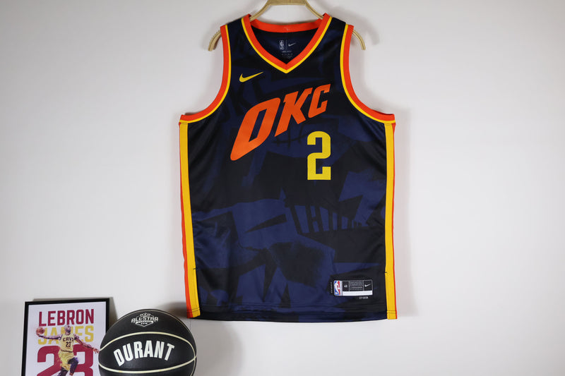Regata NBA - Oklahoma City Thunder City Edition 23/24 Swingman Version