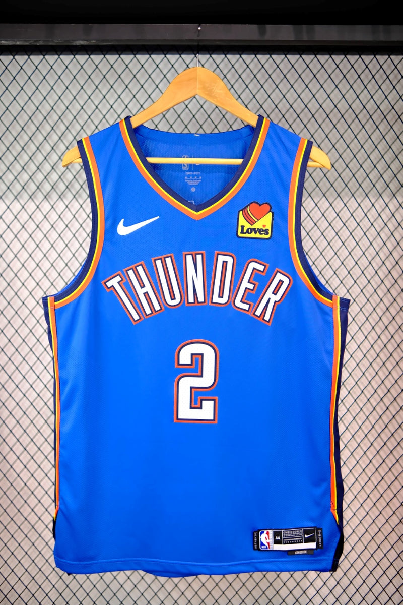 Regata NBA - Oklahoma City Thunder Icon Edition 24/25 Authentic Version