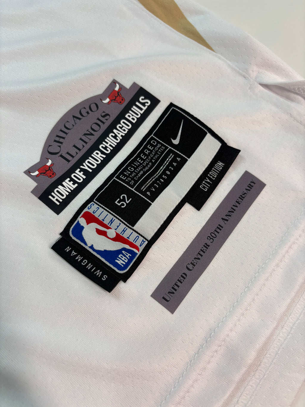 Regata NBA - Chicago Bulls City Edition 25/26 Swingman Version | PRONTA ENTREGA