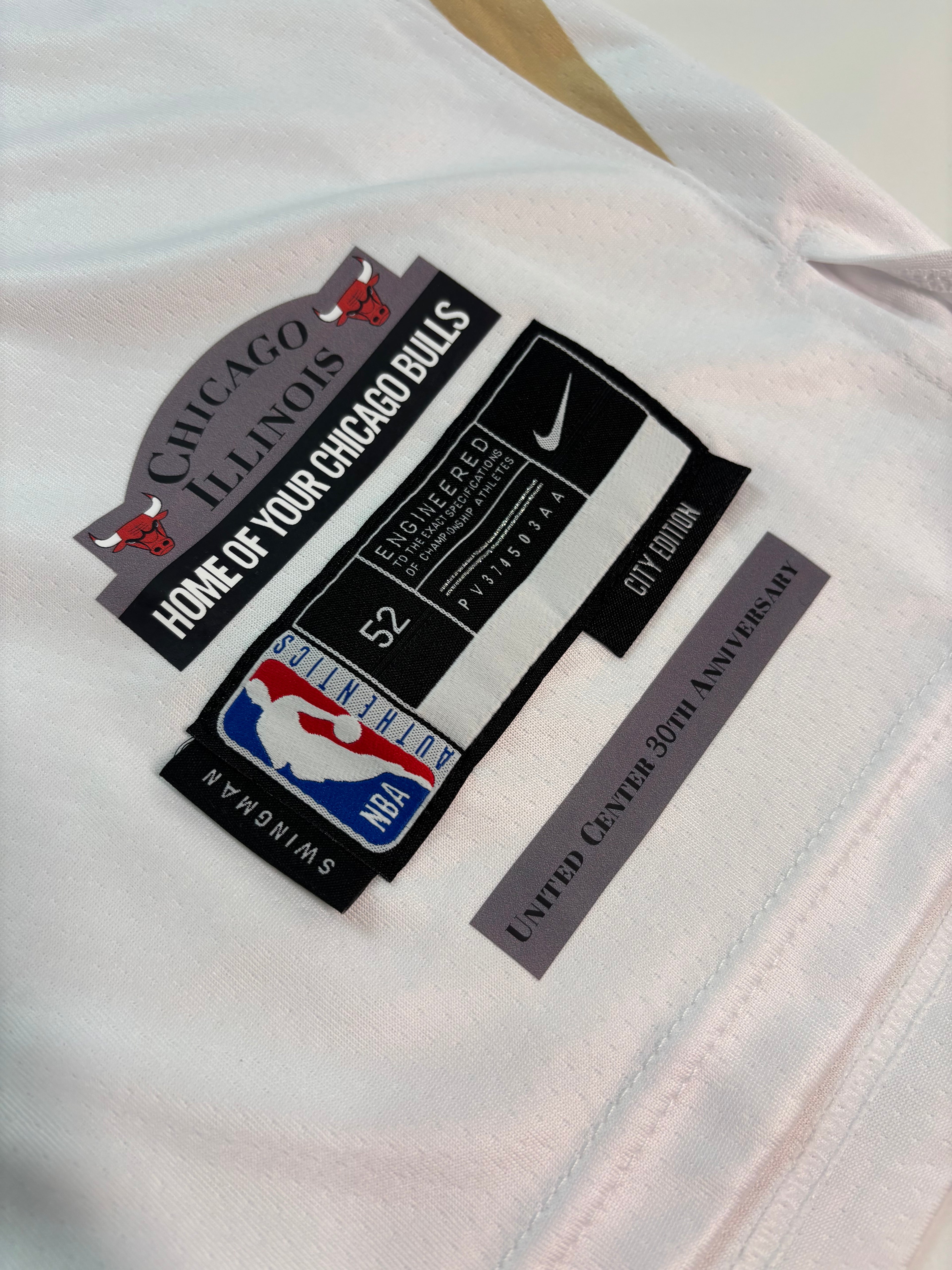 Regata NBA - Chicago Bulls City Edition 25/26 Swingman Version | PRONTA ENTREGA