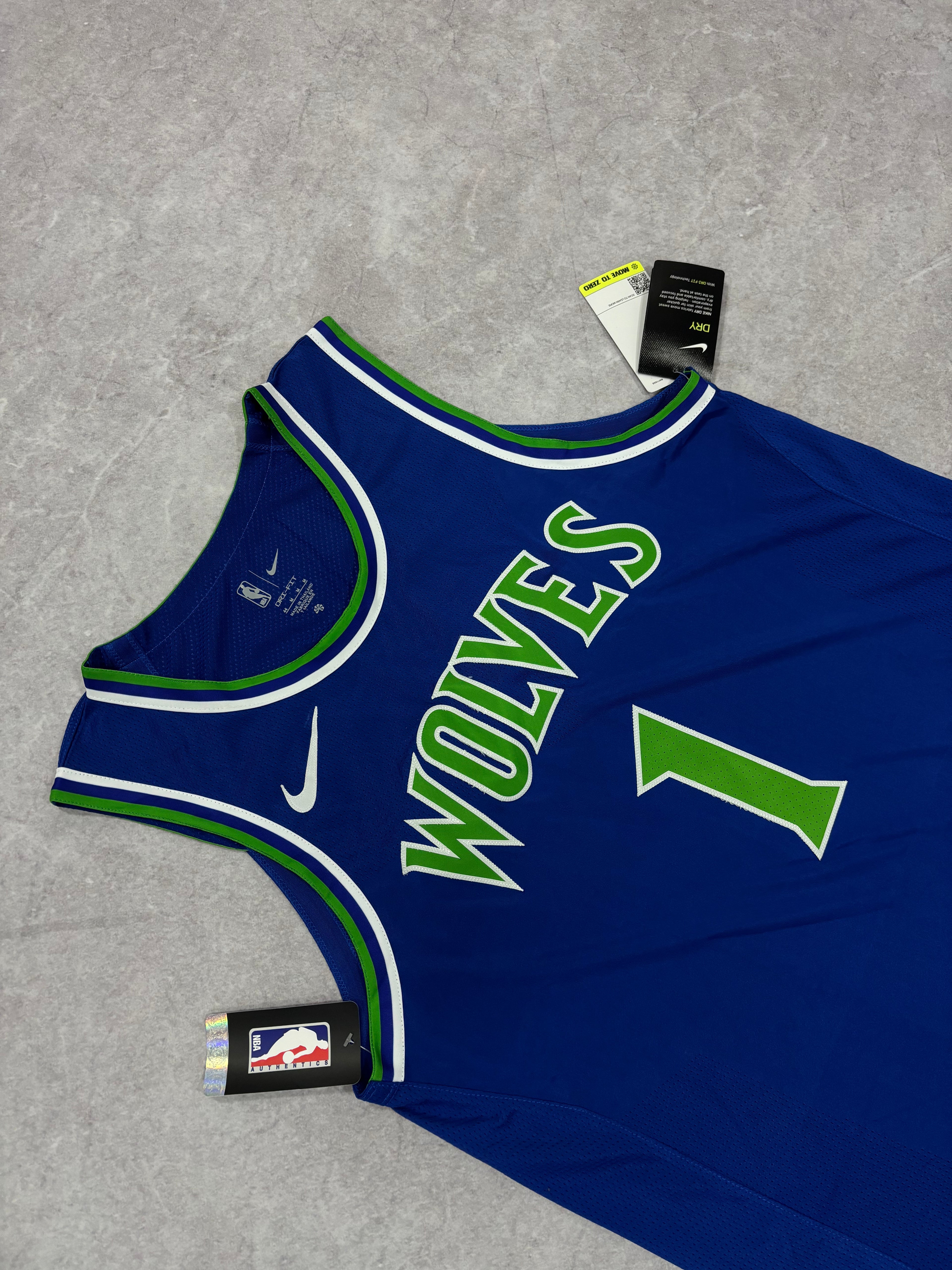 Regata NBA - Minnesota Timberwolves Icon Edition 26/27 Authentic Version | PRONTA ENTREGA